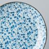 Jídelní talíř BLUE DAISY 23 cm, MIJ
