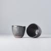 Hrnek TEA CUP 180 ml, s nepravidelným okrajem , hnědá, MIJ