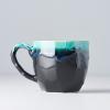 Hrnek MT BLACK & TURQUOISE 280 ml, MIJ