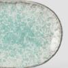 Servírovací talíř AQUA SPLASH 17 x 11 cm, ovál, modrá, MIJ