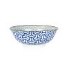 Jídelní miska HERRINGBONE INDIGO IKAT 20 cm, 1 l, MIJ