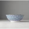 Jídelní miska HERRINGBONE INDIGO IKAT 20 cm, 1 l, MIJ