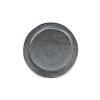 Jídelní talíř CRAFT BLACK 24,5 cm, nepravidelný, MIJ