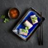 Talíř na sushi COBALT BLUE 21 x 13 cm, MIJ