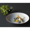 Hluboký talíř EQUINOXE 24 cm, pepřová bílá, REVOL