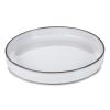 Jídelní talíř CARACTERE GOURMET, bílá White Cumulus, REVOL