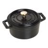 Hrnec 10 cm, 0,25 l, černá, litina, Staub