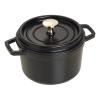 Hrnec 16 cm, 1,2 l, černá, litina, Staub