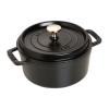 Hrnec 18 cm, 1,7 l, černá, litina, Staub