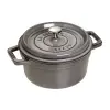 Hrnec 22 cm, 2,6 l, grafitově šedá, litina, Staub