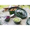 Hrnec 22 cm, 2,6 l, bazalková, litina, Staub