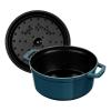 Hrnec 24 cm, 3,8 l, mořská modř, litina, Staub