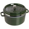 Hrnec COCOTTE 26 cm, 5,2 l, s pařákem, bazalková, litina, Staub