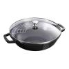 Wok 30 cm, litina, Staub