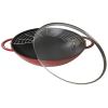 141284 wok se sklenenou poklici o 37 cm visnovy staub