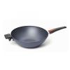 Wok DIAMOND LITE 34 cm, na indukci, s odnímatelnou rukojetí, titan, WOLL