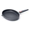 Pánev na ryby TITANIUM NOWO 38 x 28 cm, na indukci, s odnímatelnou rukojetí, titan, WOLL