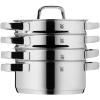 Sada hrnců COMPACT CUISINE, s mísou, sada 4 ks, nerez, WMF