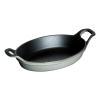 Oválný litinový mini pekáč grafitově šedý 15 cm Staub