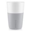 Termohrnky na café latte 360 ml 2 kusy světle šedé Eva Trio