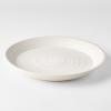 Jídelní talíř RECYCLED WHITE SAND 27,5 cm, s vysokým okrajem, white sand, MIJ