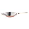 Wok M’150B 30 cm, měď, Mauviel