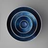 Servírovací mísa STOCKHOLM HORIZON 40 cm, stříbrná, hliník, Stelton