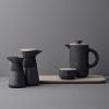 Konvička na mléko THEO 400 ml, černá, Stelton