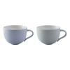 Hrnek na kávu EMMA 300 ml, sada 2 ks, modrá, kamenina, Stelton
