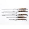 164813 3 sada nozu s magnetickym stojanem laguiole luxury 6 ks olive