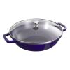 Wok 30 cm, tmavě modrá, litina, Staub