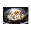 Wok pánev 40 cm, s bambusovou špachtlí, Big Green Egg
