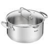 Kastrol DUETTO+ G7194655 24 cm, 5 l, nerez, Tefal
