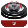 Poklice  INGENIO L9936282 18 cm, sklo, Tefal