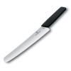Nůž na chleba SWISS MODERN 22 cm, černá, Victorinox