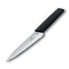 Kuchyňský nůž SWISS MODERN 15 cm, černá, Victorinox