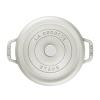 Hrnec COCOTTE 20 cm, 2,2 l, bílý lanýž, litina, Staub