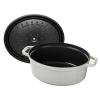 Hrnec COCOTTE 23 cm, 2,4 l, bílý lanýž, litina, Staub