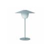 Stojací lampa, LED, přenosná, střední, šedá, Blomus