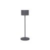 Přenosná stolní lampa FAROL, LED, hřejivě šedá, Blomus