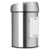 dotykovy odpadkovy kos touch bin brabantia matny ocelovy 3 l 3