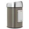 dotykovy odpadkovy kos touch bin brabantia platinovy 3 l 3