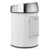dotykovy odpadkovy kos touch bin brabantia bily 3 l 3