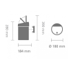 dotykovy odpadkovy kos touch bin brabantia bily 3 l 4