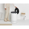 kos na pradlo s plastovym vikem brabantia bily 60 l 6