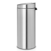 dotykovy odpadkovy kos otiskuvzdorny touch bin new brabantia matny ocelovy 30 l 2