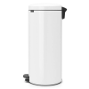pedalovy odpadkovy kos newlcon brabantia bily 30 l 2