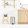 pedalovy odpadkovy kos otiskuvzdorny newlcon brabantia matny ocelovy 20 l 4