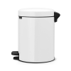 pedalovy odpadkovy kos newlcon brabantia bily 5 l 2
