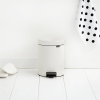 pedalovy odpadkovy kos newlcon brabantia bily 5 l 5